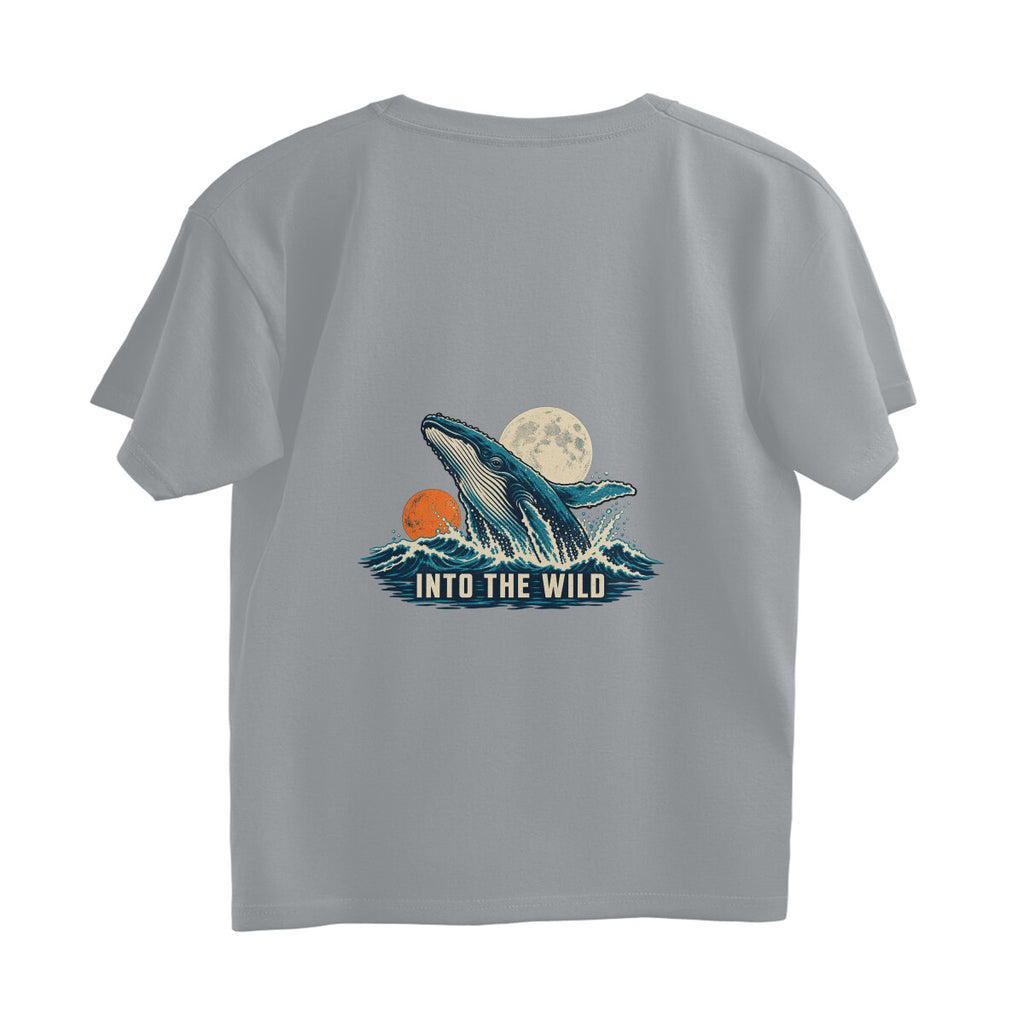 Into the Wild Vintage Outdoor Adventure Tee — Silver Frost back — Image 26
