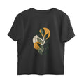 Grow Different Abstract Expressions Tee — Black front — Image 1