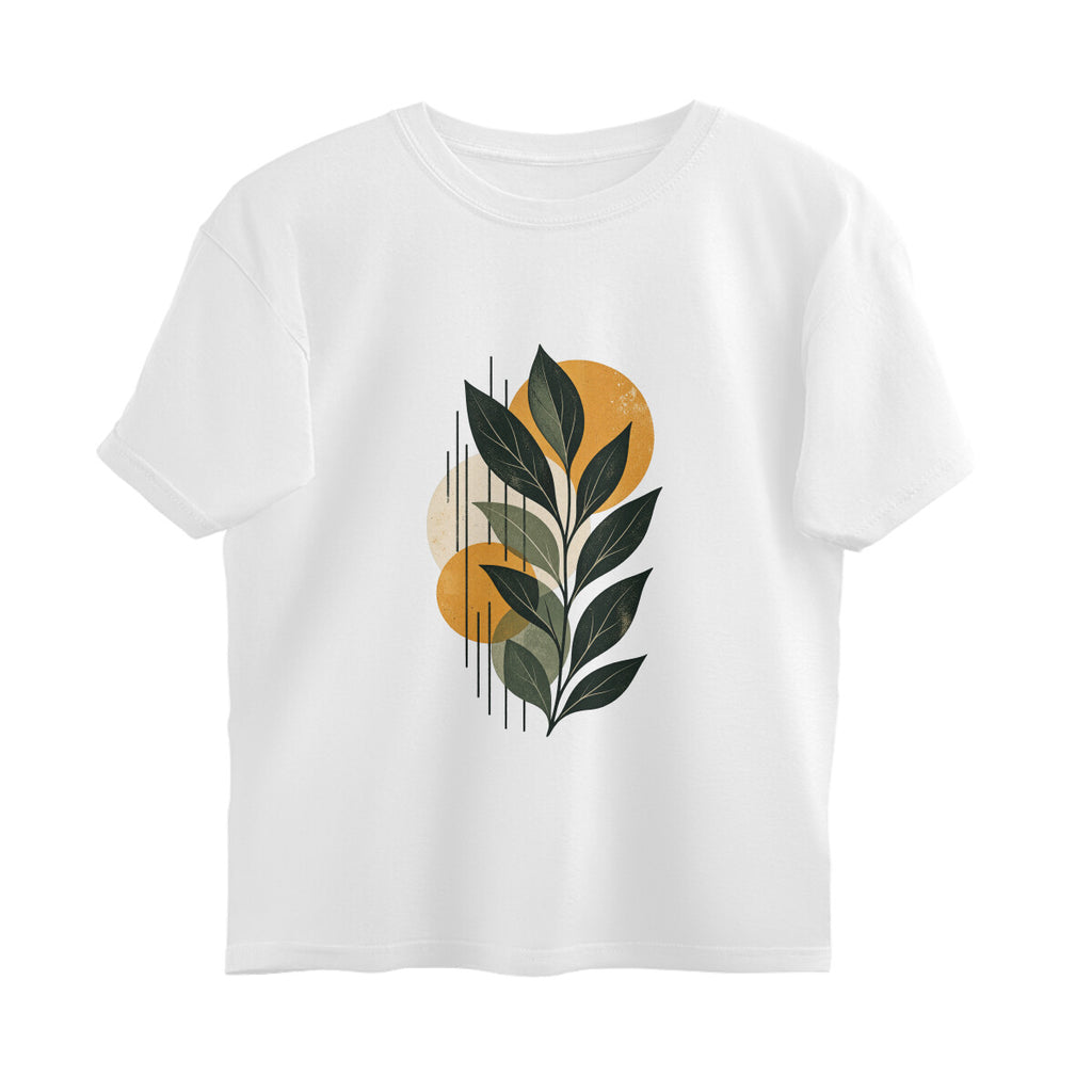 Grow Different Abstract Expressions Tee — White front — Image 2
