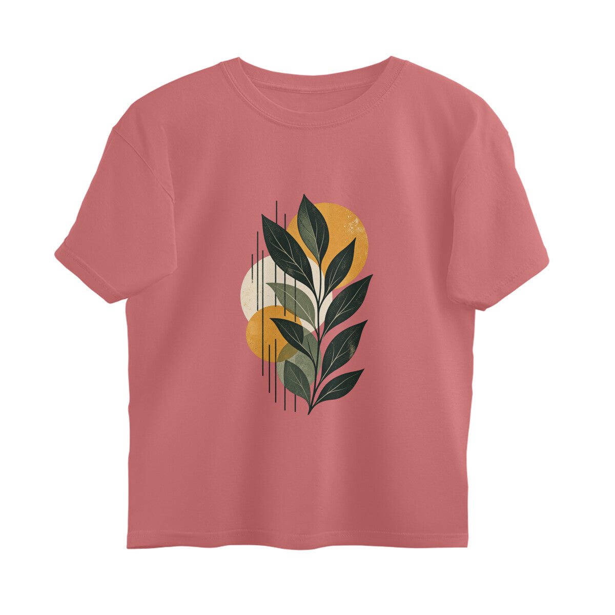 Grow Different Abstract Expressions Tee — Dusty Rose front — Image 6