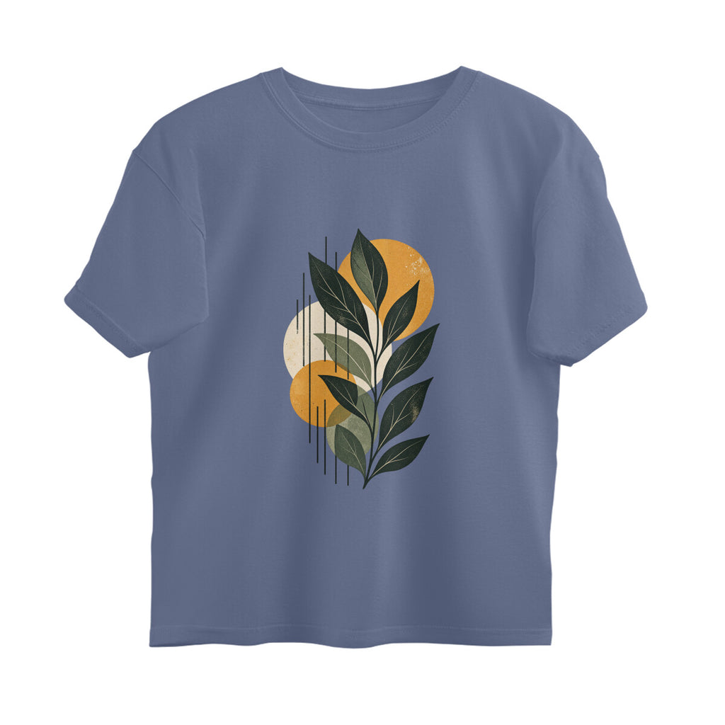 Grow Different Abstract Expressions Tee — Steel Grey front — Image 8
