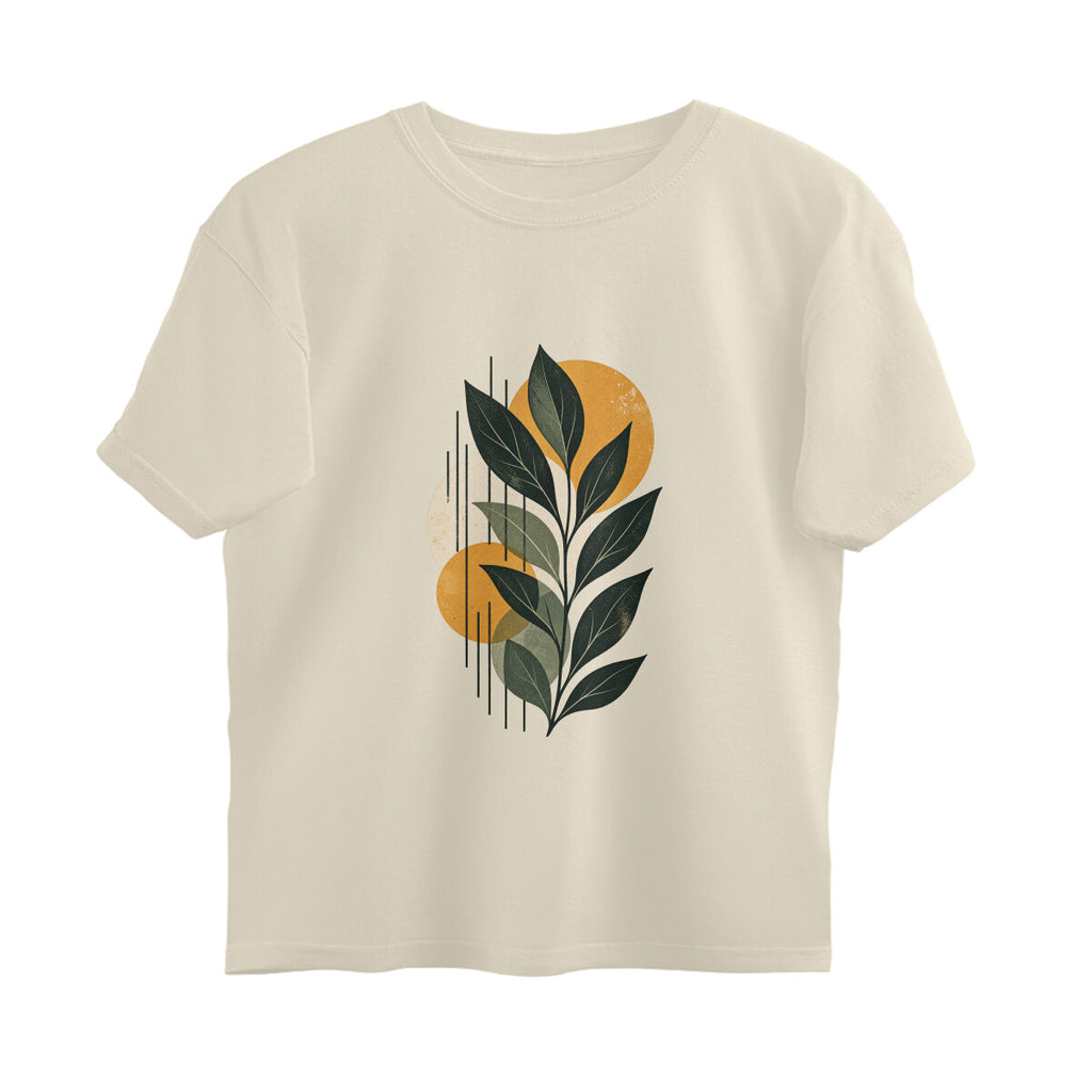 Grow Different Abstract Expressions Tee — Off White front — Image 12