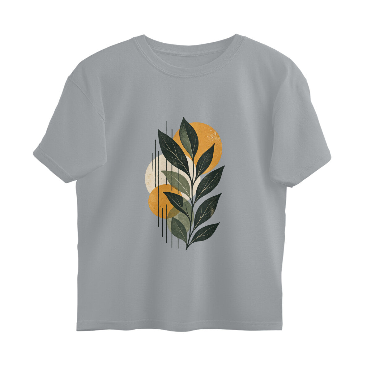 Grow Different Abstract Expressions Tee — Silver Frost front — Image 13