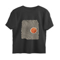 Rhythm Abstract Expressions Tee — Black front — Image 1