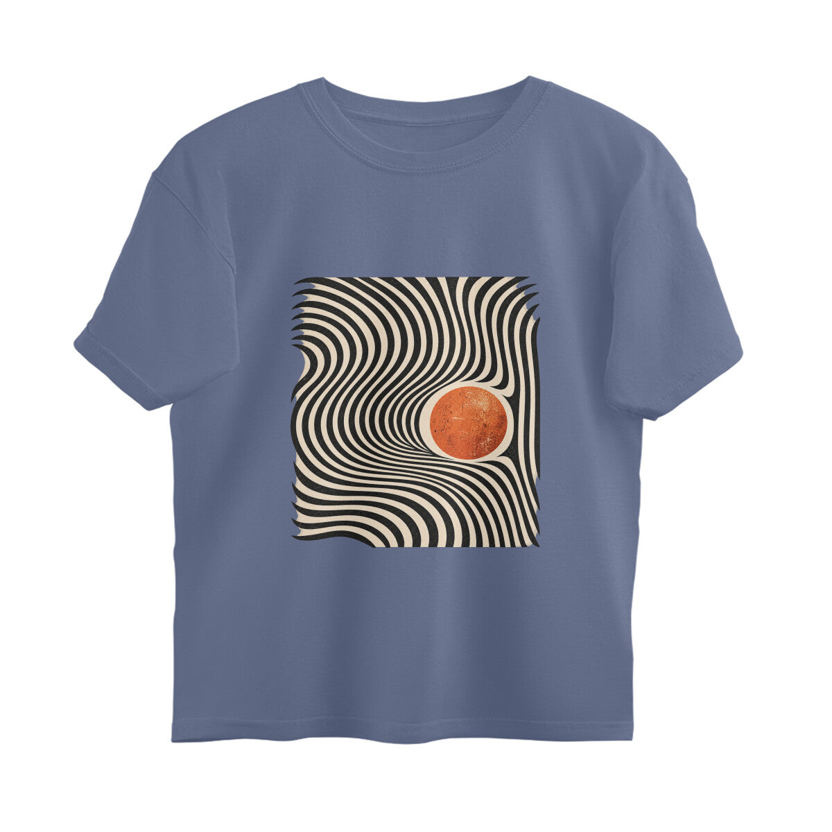 Rhythm Abstract Expressions Tee — Steel Grey front — Image 8