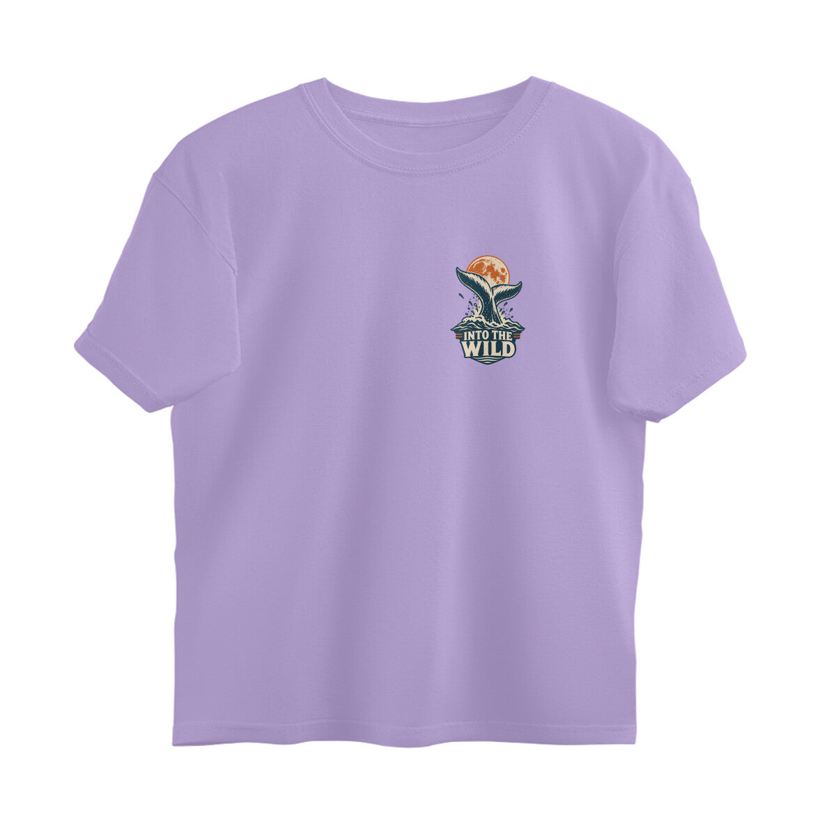 Into the Wild Vintage Outdoor Adventure Tee — Iris Lavender front — Image 5