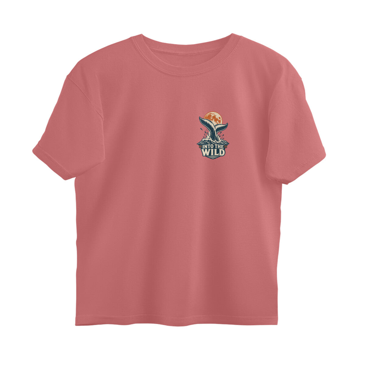 Into the Wild Vintage Outdoor Adventure Tee — Dusty Rose front — Image 11