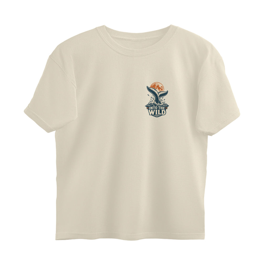 Into the Wild Vintage Outdoor Adventure Tee — Off White front — Image 23