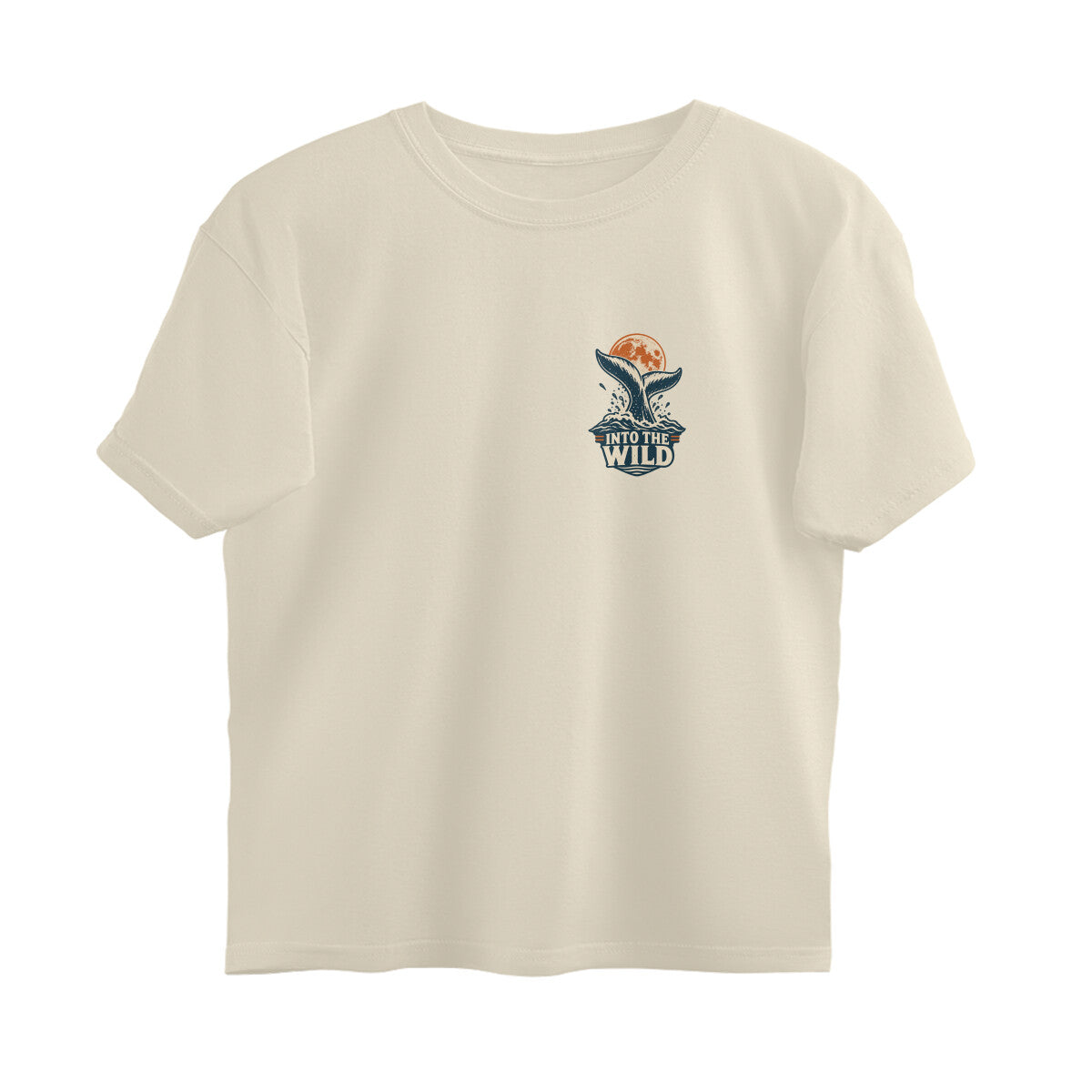 Into the Wild Vintage Outdoor Adventure Tee — Off White front — Image 23
