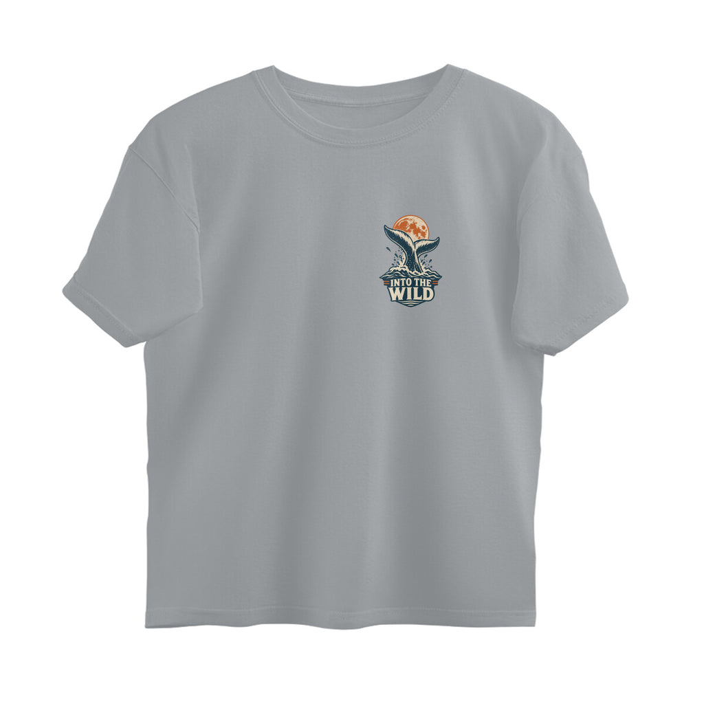 Into the Wild Vintage Outdoor Adventure Tee — Silver Frost front — Image 25